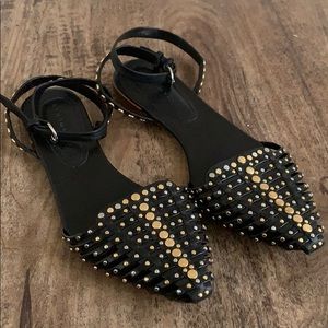 ballerine leopard zara